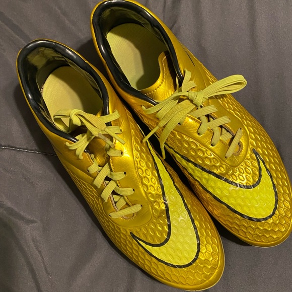 Nike Hypervenom Phantom Neymar Limited Edition Gold ACC FG Cleats (US MEN 9) - Picture 5 of 6